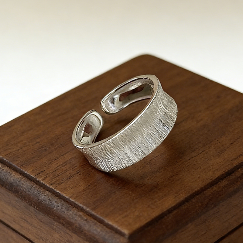 خواتم فضية عيار 925 سميكة قابل - مراجعة Women Accessories Drawing وسعره