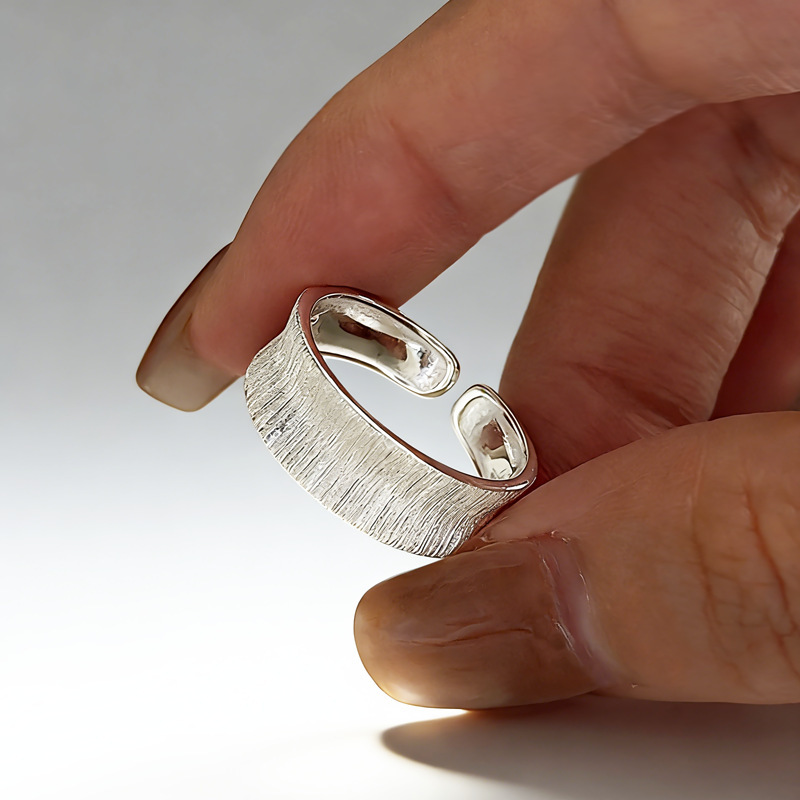 خواتم فضية عيار 925 سميكة قابل - مراجعة Women Accessories Drawing وسعره