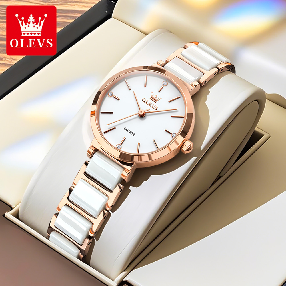 OLEVS ساعة نسائية 5877 ساعة كو - مراجعة Women Accessories Bracelet وسعره
