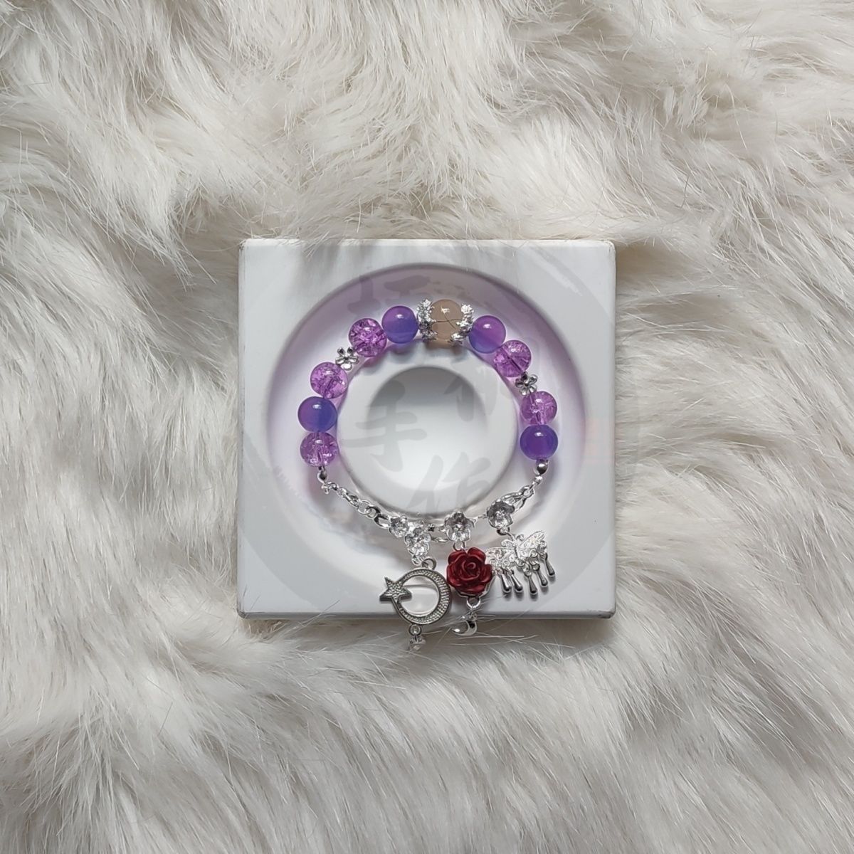 أزياء خمر مطرز سلسلة سوار للنس - مراجعة Women Accessories Bracelet وسعره