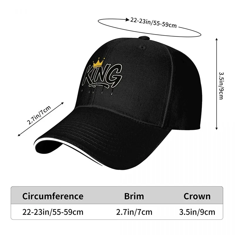 قبعة بيسبول جديدة بشعار KING C - مراجعة Women Accessories Logo Design وسعره
