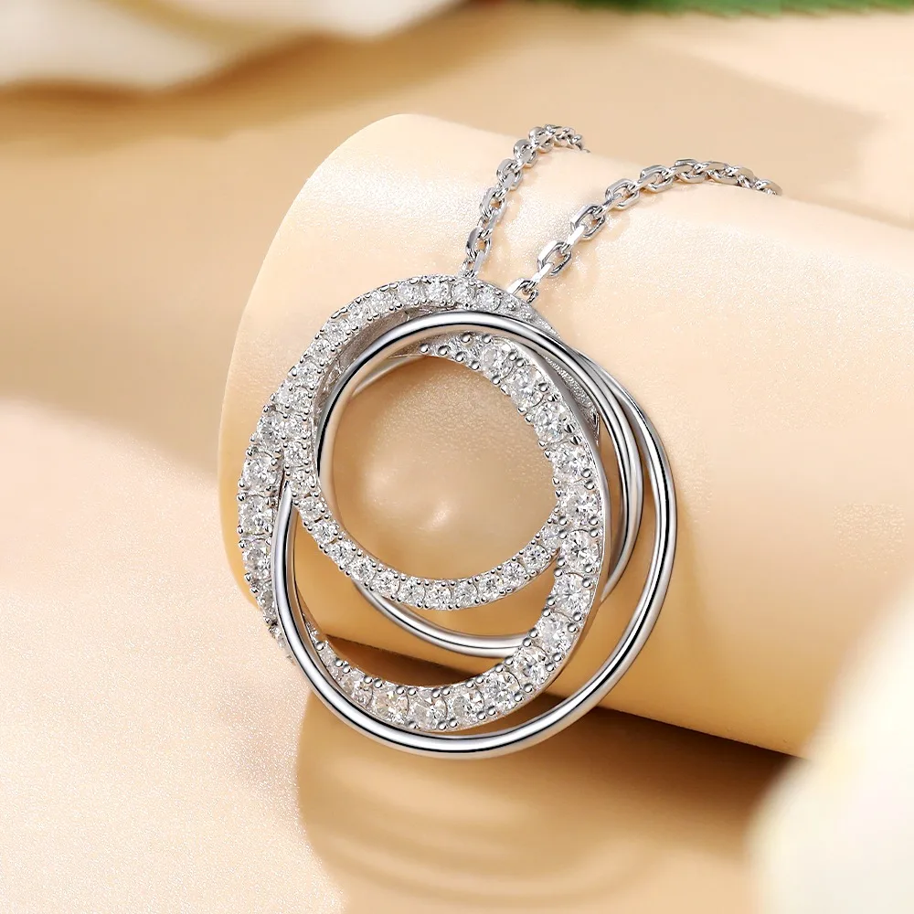 M-JAJA Moissanite Pendant Neck - مراجعة Layered Necklace Set وسعره